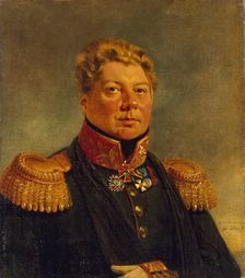 Portrait of Fyodor Ye. Knipper (1767/68-1850), 1822. Creator: George Dawe