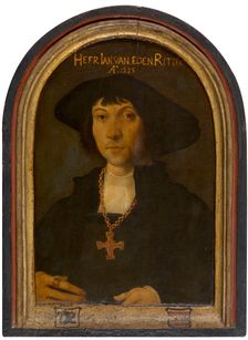 Portrait of Knight Jan van Eden, 1525. Creator: Engebrechtsz., Cornelis (c. 1462-1527)