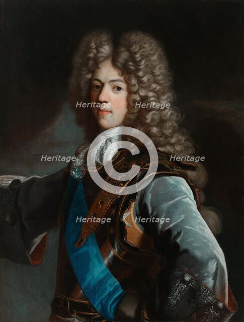 Portrait of Konstanty Wladyslaw Sobieski (1680-1726). Artist: Rigaud, Hyacinthe François Honoré, Circle of 
