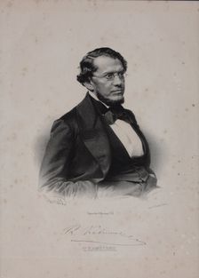 Portrait of Konstantin Dmitrievich Kavelin (1818-1885), 1860s