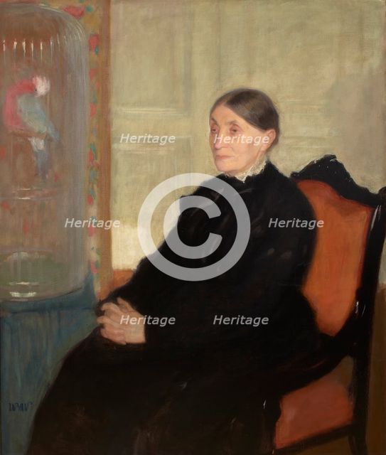 Portrait of Katarzyna Krassowska, c1912. Creator: Wojciech Weiss.