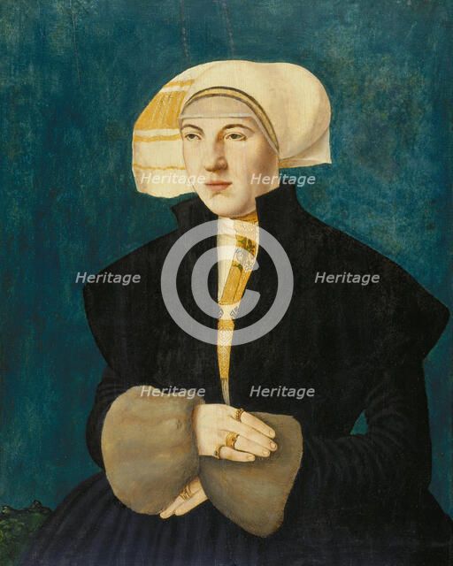 Portrait of Katharina von Holzhausen, née Breder von Hohenstein, 1523. Creator: Hans Abel.