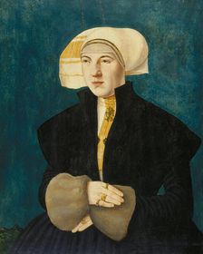 Portrait of Katharina von Holzhausen, née Breder von Hohenstein, 1523. Creator: Hans Abel