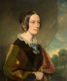 Portrait of Katherine Boulton, 1850. Creator: Francis Grant