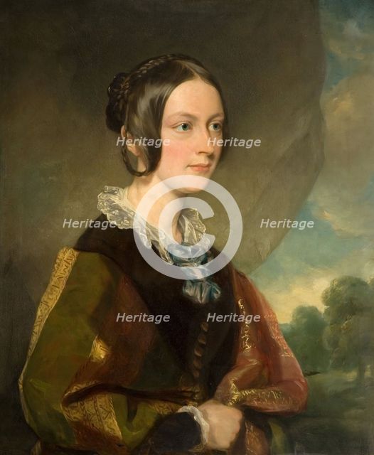 Portrait of Katherine Boulton, 1850. Creator: Francis Grant.