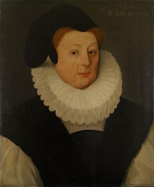 Portrait of Katherine, Lady Gresley, 1585. Creator: Unknown