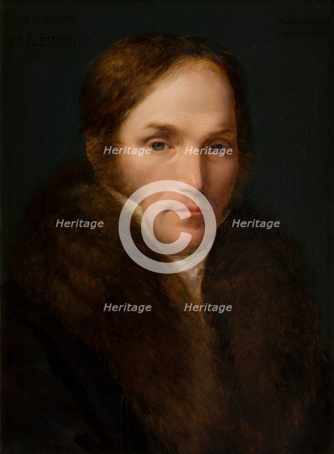 Portrait of Kazimierz Brodzinski, c1830. Creator: Wojciech Kornel Stattler.