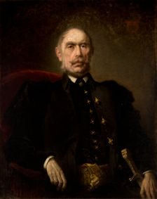 Portrait of Kazimierz Grocholski, 1880. Creator: Wilhelm Leopolski