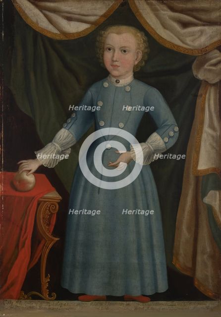 Portrait of Kazimierz Zawisza (1750-?), 1754. Creator: Unknown.