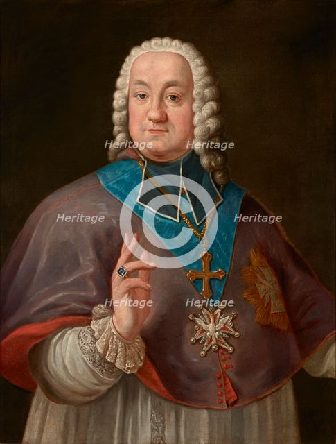 Portrait of Kajetan Ignacy Soltyk (1715-1788), Bishop of Krakow Creator: Unknown.