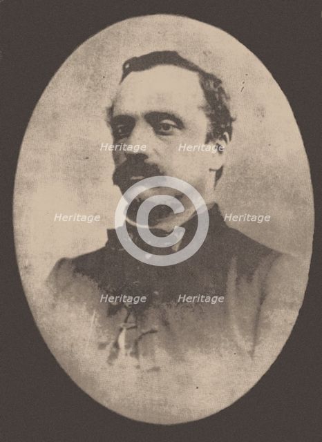 Portrait of Karel Sabina (1813-1877) . Creator: Anonymous.