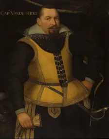 Portrait of Karel van der Hoeven, c.1605-c.1615. Creator: Anon