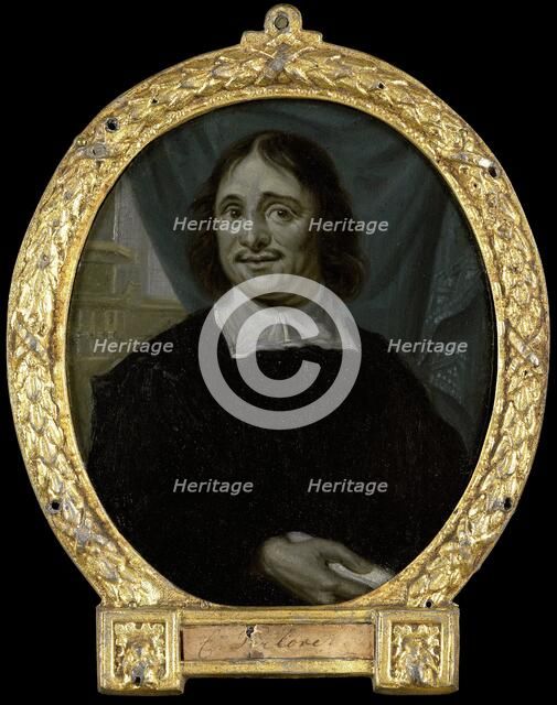 Portrait of Karel Verloove, Poet in Amsterdam, 1700-1732. Creator: Arnoud van Halen.