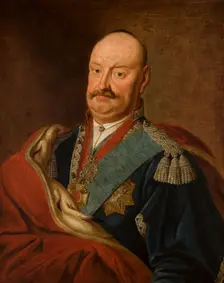 Portrait of Karol Stanislaw Radziwill "Panie Kochanku" (1734-1790), Voivode of Vilnius, 1786. Creator: Konstanty Aleksandrowicz