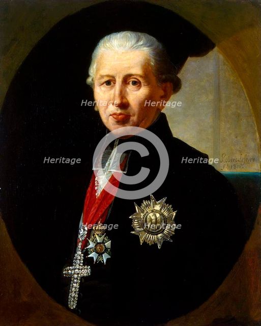 Portrait of Karl Theodor von Dalberg', (1744-1817), 1811. Creator: Lefévre, Robert (1756-1830).