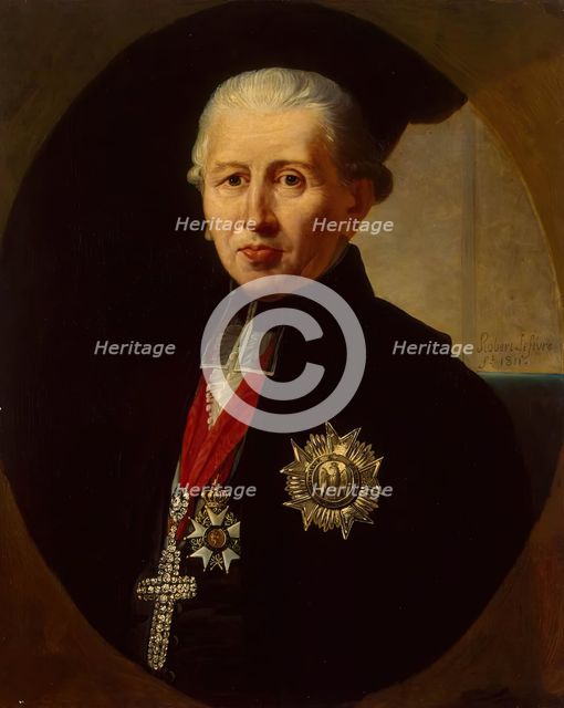 Portrait of Karl Theodor von Dalberg, 1811. Creator: Robert Lefevre.