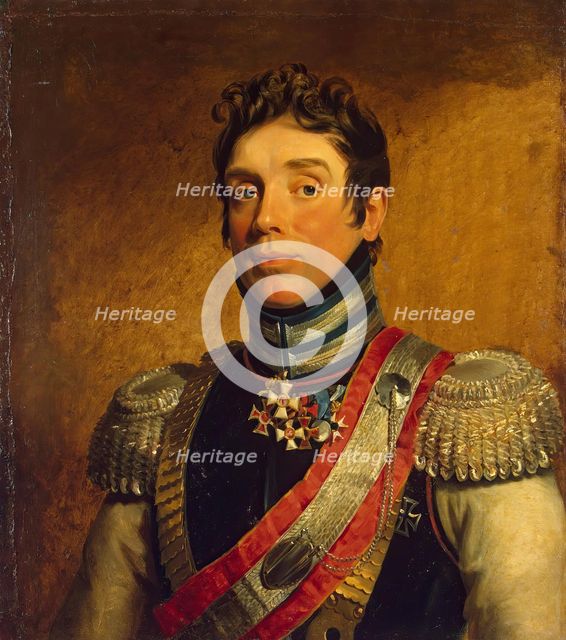 Portrait of Karl V. Budberg (1774-1829), 1822. Creator: George Dawe.
