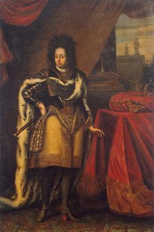 Portrait of Karl XI, King of Sweden, 1705. Creator: Unknown