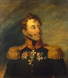 Portrait of Karl B. von Knorring (1774-1817) (3rd), 1823. Creator: Workshop of George Dawe