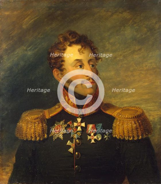 Portrait of Karl B. von Knorring (1774-1817) (3rd), 1823. Creator: Workshop of George Dawe.