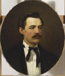 Portrait of Karl Emanuel Jansson, 1879. Creator: August Fredrik Ahlstedt
