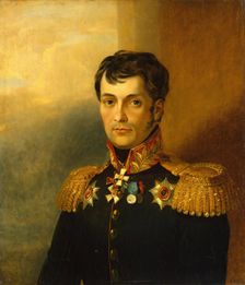 Portrait of Karl F. Oldekop (1777-1831), 1823. Creator: Workshop of George Dawe