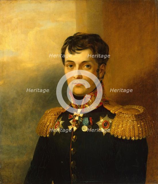 Portrait of Karl F. Oldekop (1777-1831), 1823. Creator: Workshop of George Dawe.