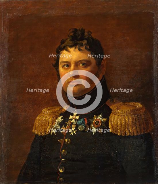 Portrait of Karl F. Loevenstern (1770/71-1840), 1822. Creator: Workshop of George Dawe.