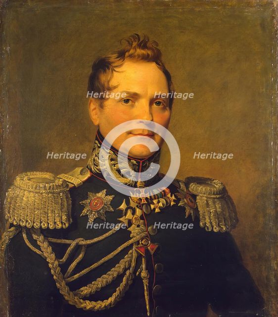 Portrait of Karl F. Toll (1777-1842), 1822. Creator: Workshop of George Dawe.