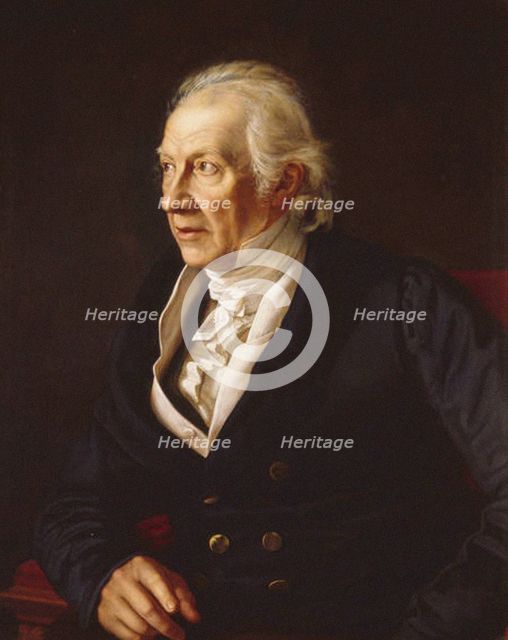 Portrait of Karl Friedrich Zelter (1758-1832), 1828. Artist: Begas, Carl Joseph (1794-1854)