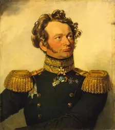 Portrait of Karl I. Bistrom (1770-1838) (1st), 1822. Creator: George Dawe