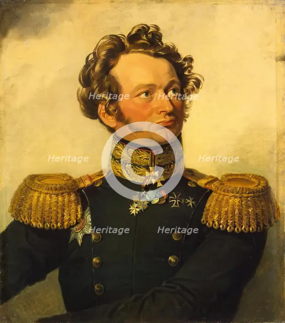 Portrait of Karl I. Bistrom (1770-1838) (1st), 1822. Creator: George Dawe.