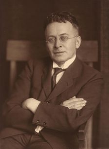 Portrait of Karl Kraus (1874-1936), c.1930. Creator: Joel, Charlotte (1887-ca 1943)