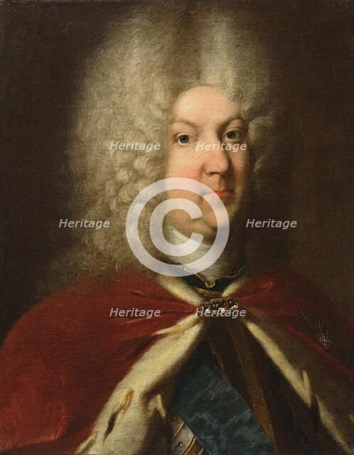 Portrait of Karl Leopold, Duke of Mecklenburg-Schwerin (1678-1747), 18th century. Creator: Anonymous.
