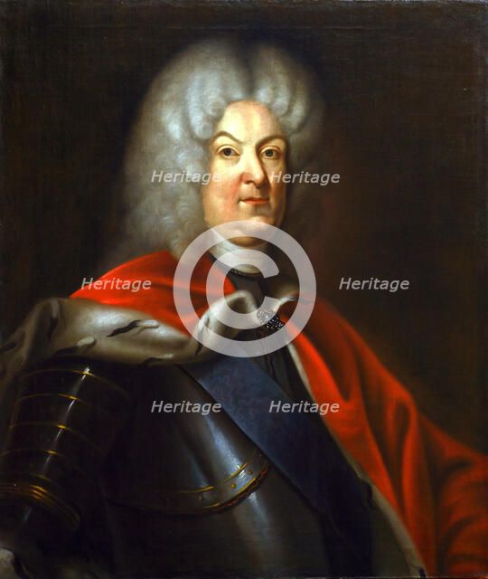 Portrait of Karl Leopold, Duke of Mecklenburg-Schwerin (1678-1747), Second Half of the 18th cen. Creator: Anonymous.