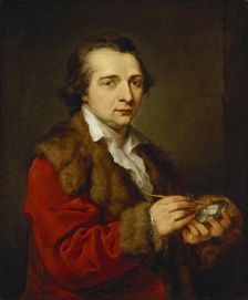 Portrait of Karl Leberecht (?), 1785. Creator: Angelica Kauffman