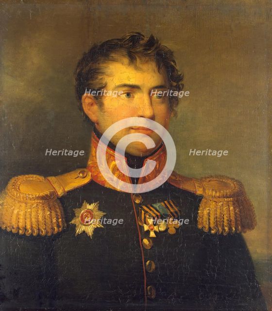 Portrait of Karl M. Herzdorf, (1761-1813), 1822. Creator: Unknown.