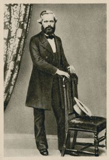 Portrait of Karl Marx (1818-1883)