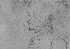 Portrait of Karl Marx (1818-1883) as a student in Bonn, ca 1836
