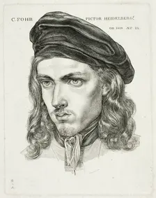 Portrait of Karl Philip Fohr, 1818. Creator: Samuel Amsler