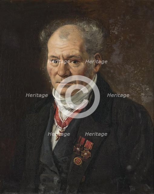 Portrait of Karl Seidel, 1839. Creator: Carl Christian Philipp Reichel.