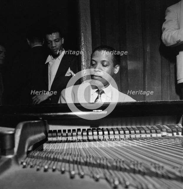 Portrait of Kenny Kersey, Café Society (Downtown), New York, N.Y., ca. June 1947. Creator: William Paul Gottlieb.