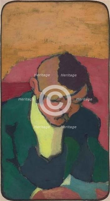 Portrait of Ker-Xavier Roussel (1867-1944), c. 1890. Creator: Vuillard, Édouard (1868-1940).