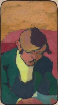 Portrait of Ker-Xavier Roussel (1867-1944), c. 1890. Creator: Vuillard, Édouard (1868-1940)