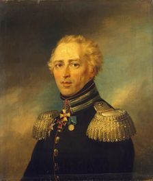 Portrait of Khristian I. Trouzson (1742-1813), 1823. Creator: Workshop of George Dawe
