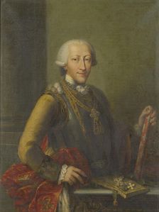 Portrait of King Victor Amadeus III of Sardinia (1726-1796), 18th century. Creator: Panealbo, Giovanni, (Workshop) (before 1772-after 1792)