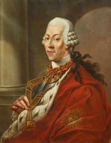 Portrait of King Victor Amadeus III of Sardinia (1726-1796), Between 1780 and 1785. Creator: Schweickhardt, Heinrich Wilhelm (1747-1797)