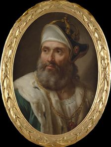 Portrait of King Wenceslaus II of Bohemia (1271-1305), 1768-1771. Creator: Bacciarelli, Marcello (1731-1818)