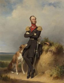 Portrait of King William II of the Netherlands (1792-1849), 1839. Artist: Kruseman, Jan Adam (1804-1862)