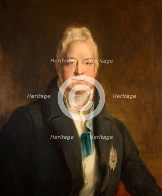 Portrait Of King William The Fourth (1765-1837), 1838. Creator: David Wilkie.